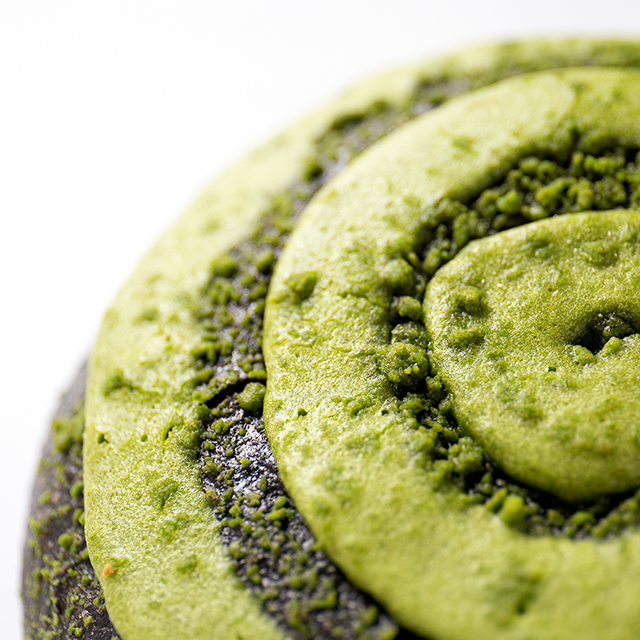 抹茶可可(宇治抹茶与法芙娜可可,搭配自炒红豆乳酪,清香与微苦层层