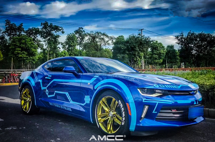 科迈罗电竞图腾拉花(适合第五代科迈罗,第六代须裁剪)