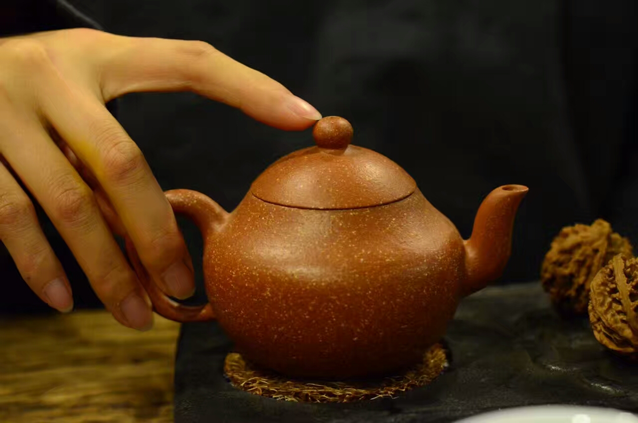 清如许藏壶 | 王金川金砂泥【掇利】紫砂壶