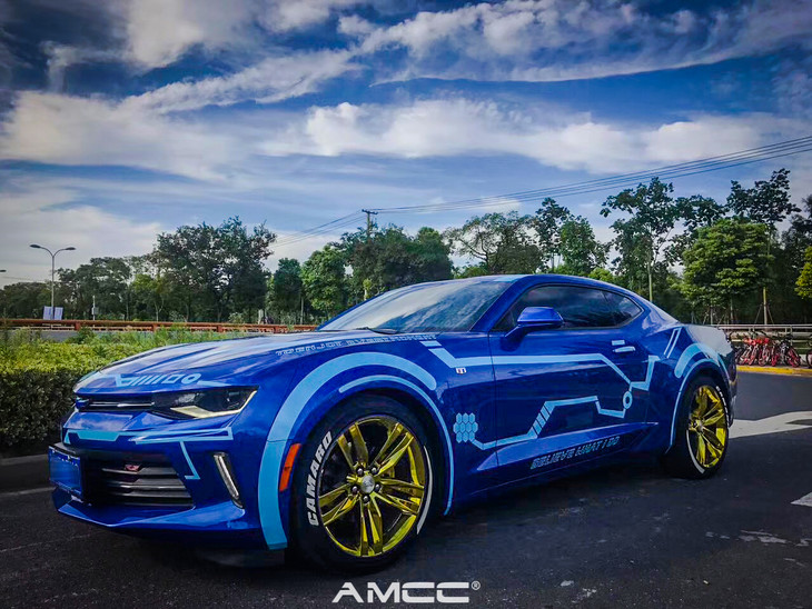 科迈罗电竞图腾拉花(适合第五代科迈罗,第六代须裁剪)