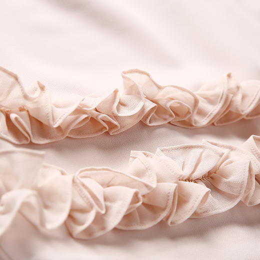 EITIE爱特爱女装春夏木耳花边包臀甜美半身裙铅笔裙短裙5506204 商品图4