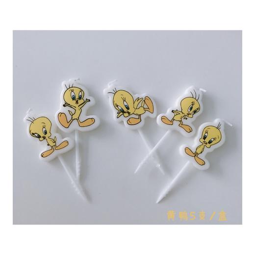 小小黄鸭蜡烛/5支 商品图0