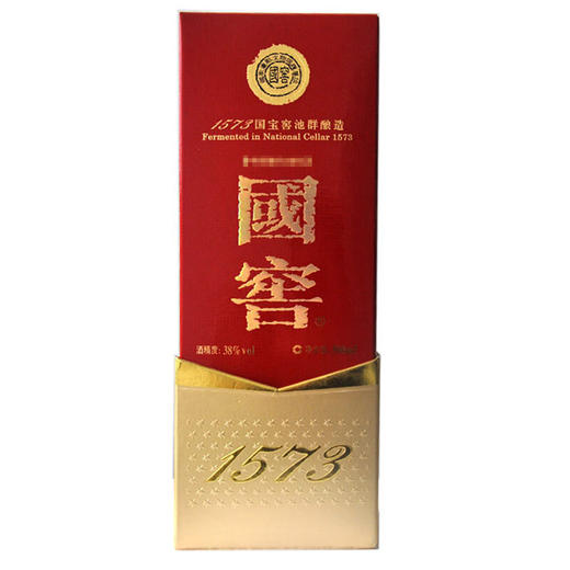 【年货节 2022年】泸州老窖 国窖1573 白酒 38度 500ml 单瓶 商品图2