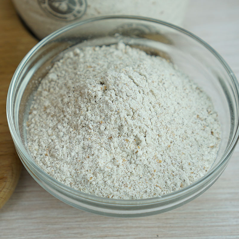 烘焙原料吐司 小麦粉烘培 王后t150全麦粉450g 含麦麸法式面包粉