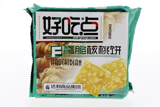 好吃点香脆核桃饼干108g 商品图0