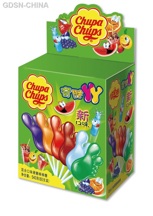 珍宝珠奇胜丫丫混合口味硬糖棒棒糖9g 商品图0