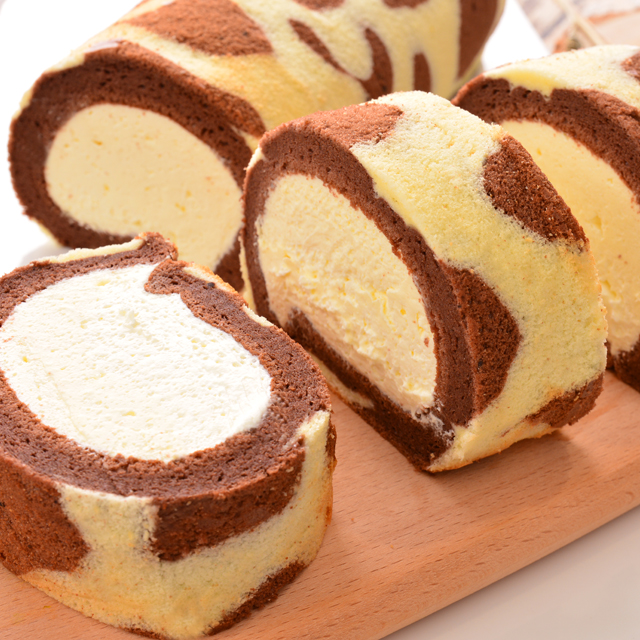 一丝不挂 - 原味卷心 [蛋糕尺寸:27cm ]