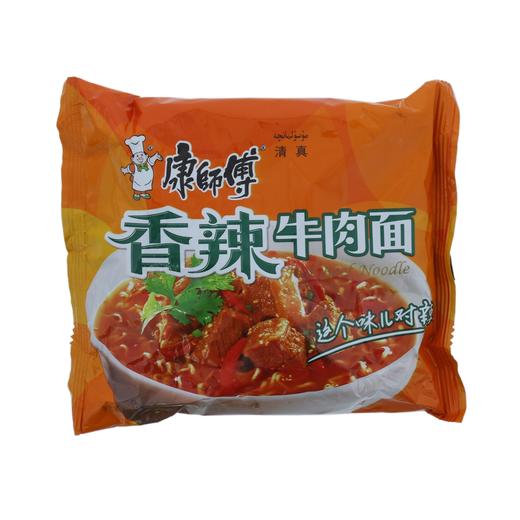 康师傅香辣牛肉面108克/袋24袋/箱 商品图0