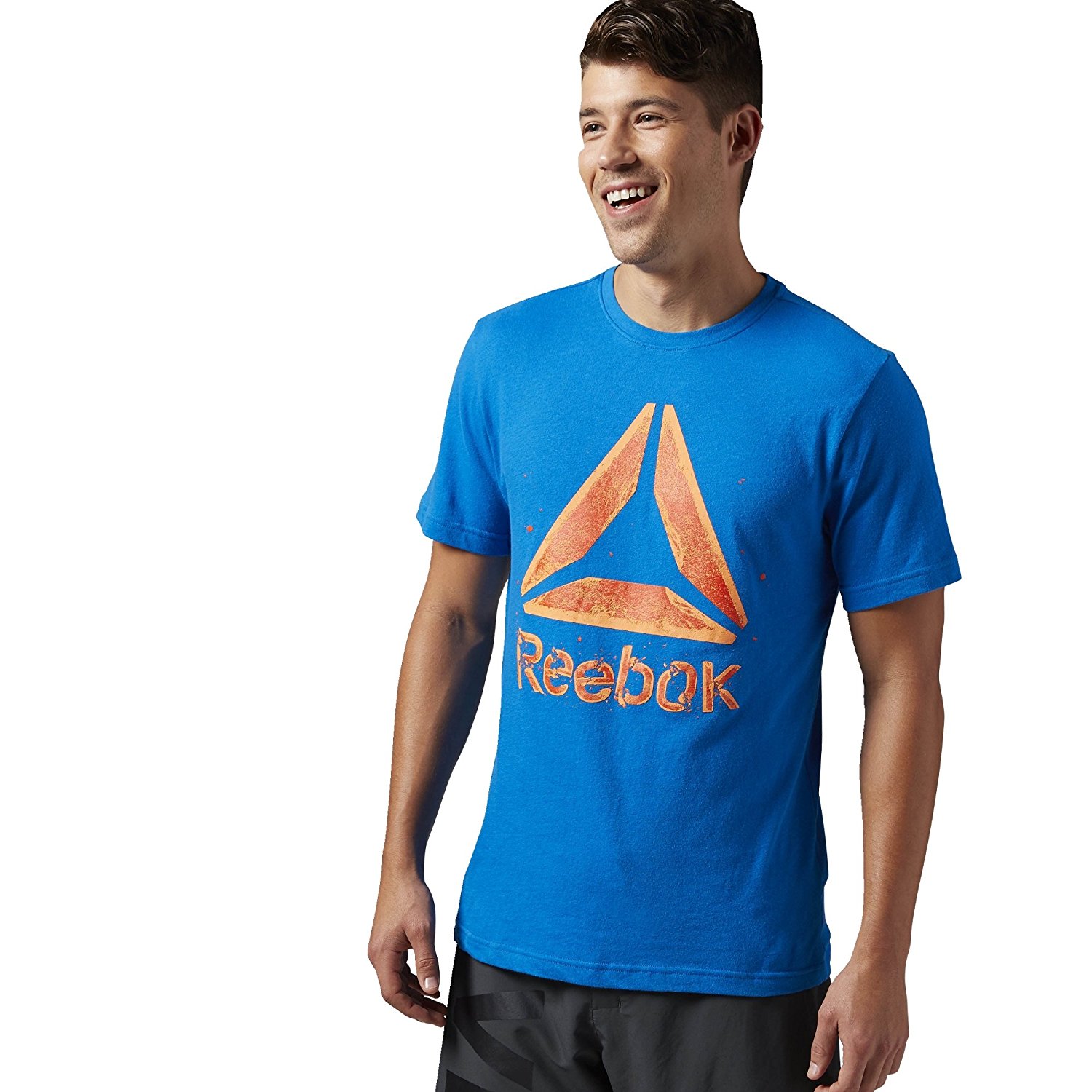 锐步(阿迪达斯旗下运动品牌) reebok 锐步 男式 短袖t恤 aj2635