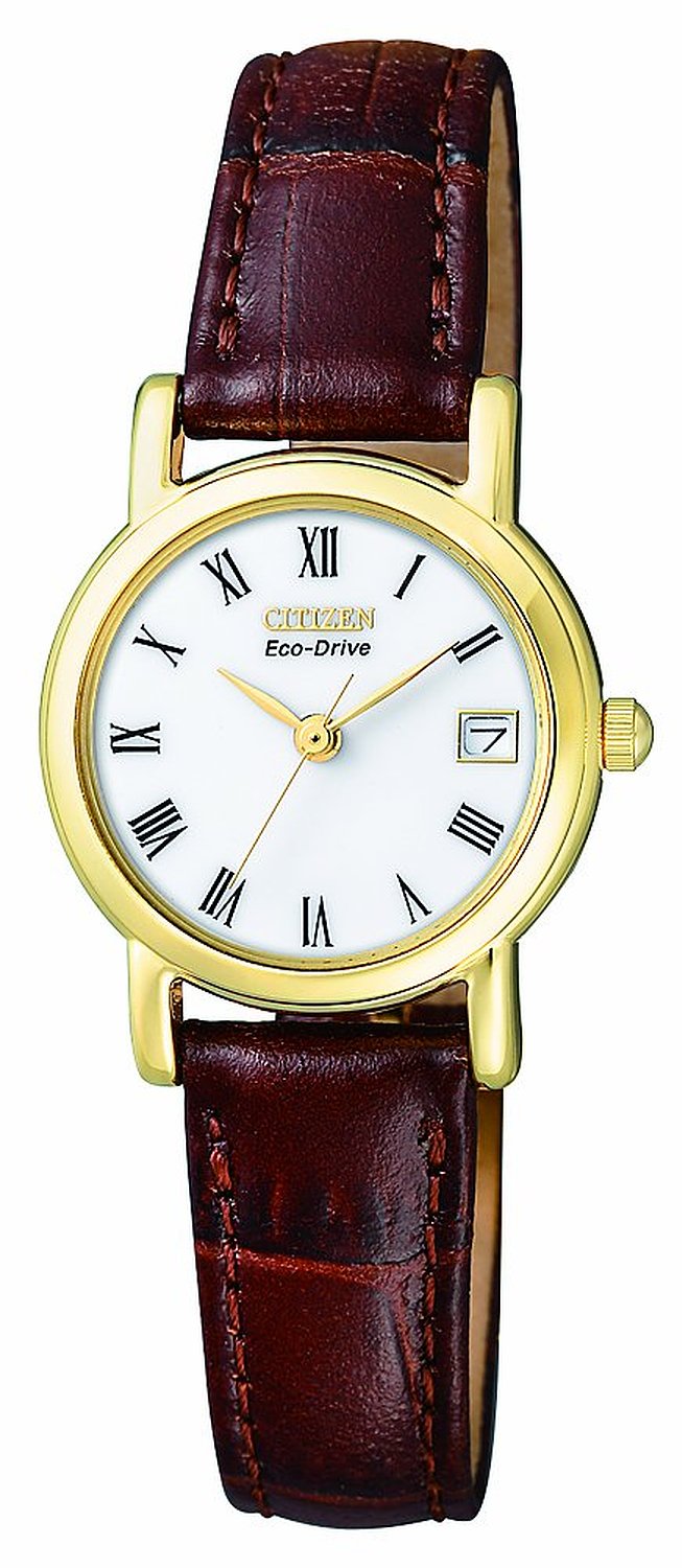 西鐵城(日本手錶品牌) citizen womens eco-drive leather watch