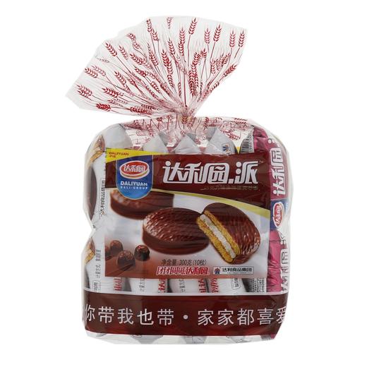 达利园巧克力味涂饰蛋类芯饼【300克】 商品图1