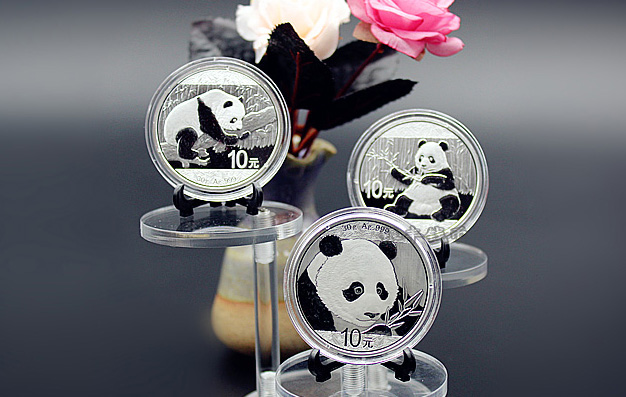 2016-2018年熊猫银币典藏版