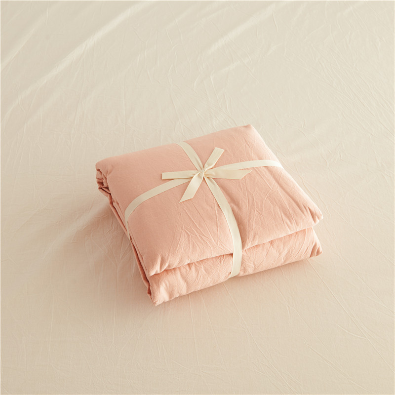 my-粉玉色【全喷气色织水洗棉-床单款】