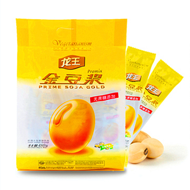 龙王 速溶金豆浆480克(30g*16条)无蔗糖
