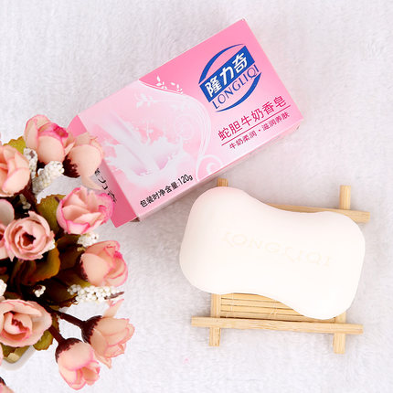 隆力奇120g蛇胆牛奶香皂