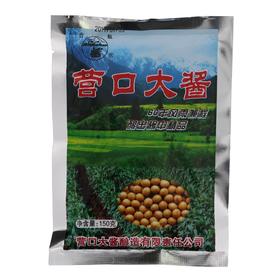 启航营口大酱150克/袋50袋/箱