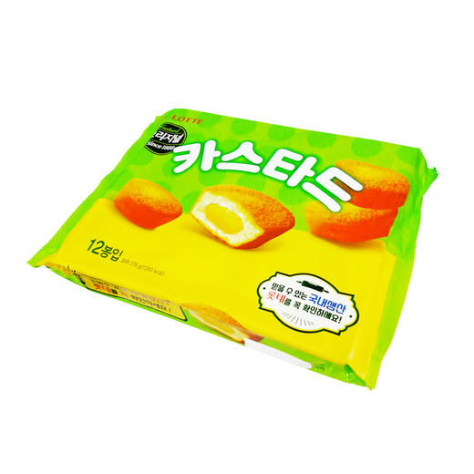 韩国乐天蛋黄派 276g*12枚 蛋糕糕点办公休闲零食
