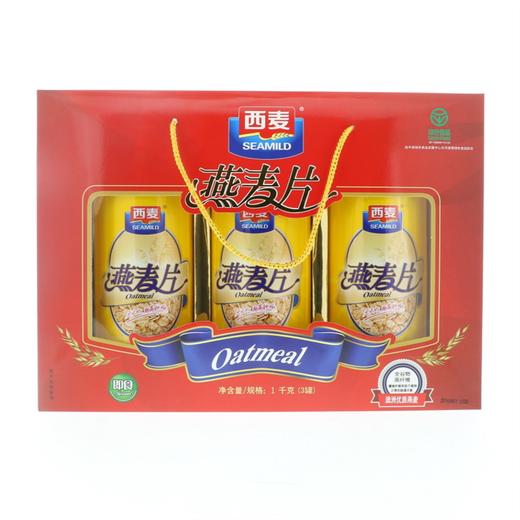 西麦燕麦片礼盒1kg 商品图0
