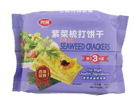 四洲紫菜梳打饼干100g