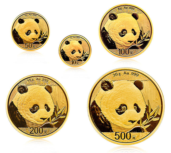 2018版熊猫金币套装(不支持7天退货)