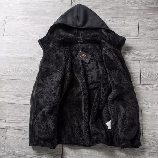 0-819-l1085 难得一见!化骨鸟出口订单男士超厚羊羔绒保暖绒衣!