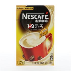雀巢咖啡1+2奶香7杯装