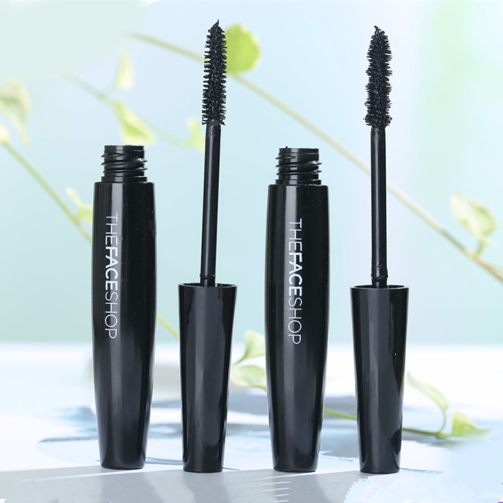 韩国the face shop菲诗小铺大肚子黑杆睫毛膏纤长浓密防水不晕染