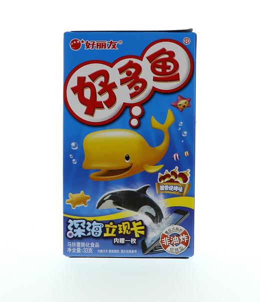 好丽友好多鱼脆香烧烤味34g 商品图0