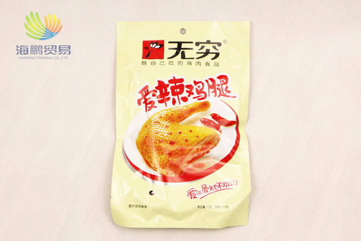 无穷盐焗/爱辣鸡腿70g/包