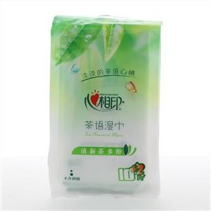 心相印茶语独立挂装湿巾 12片 商品图0