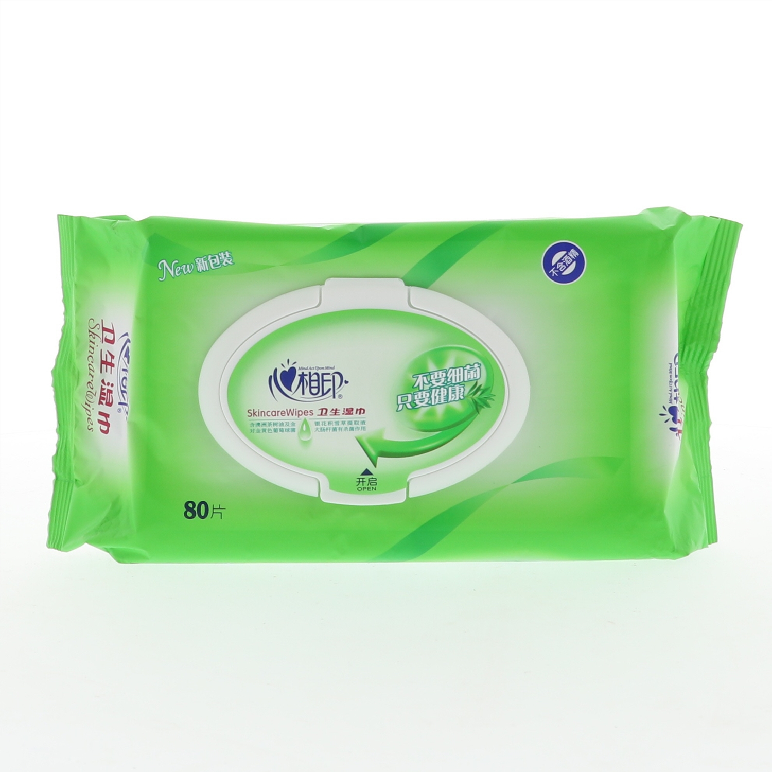 心相印卫生湿巾80片 XCA080