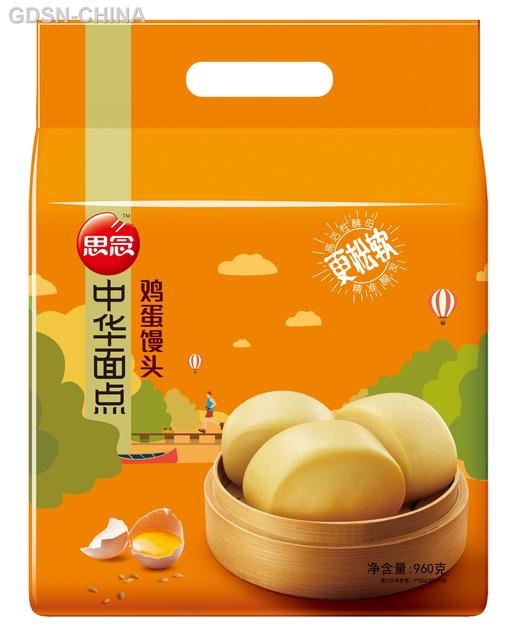 思念中华面点鸡蛋馒头960g 商品图0