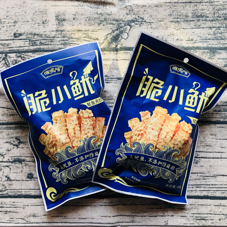 脆小鱿 即食零食 鱿鱼天妇罗