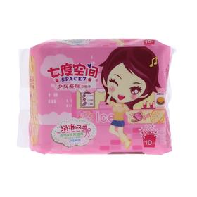 七度空间少女系列绢爽网面卫生巾245mm10片