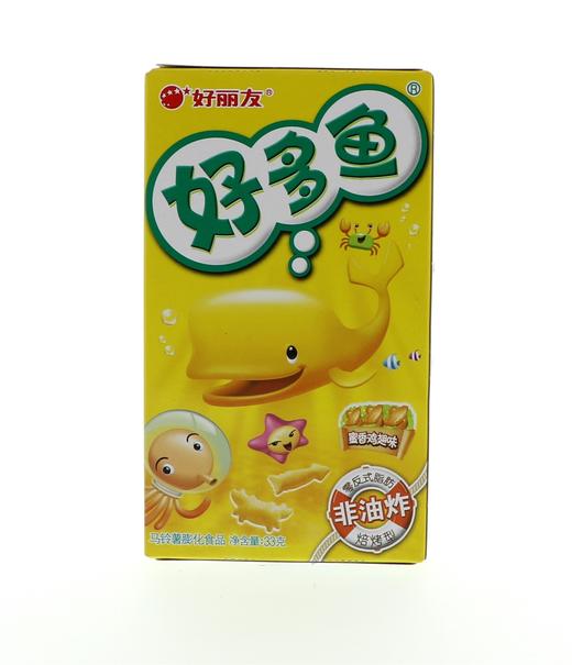 好丽友好多鱼蜜香鸡翅味33克/盒30盒/件 商品图0