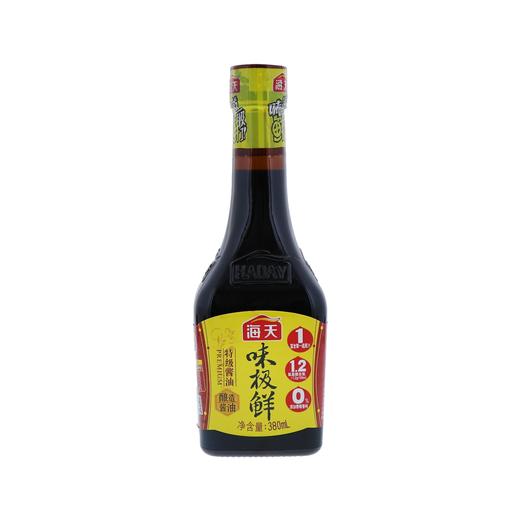 海天味极鲜酿造酱油380毫升/瓶12瓶/箱 商品图0