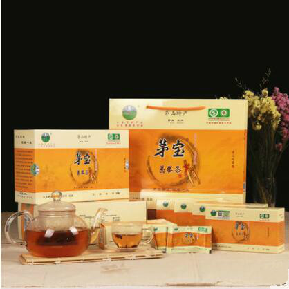 茅山野生葛根茶茅宝葛根片茶葛根茶叶独立袋装葛根茶600克礼品盒