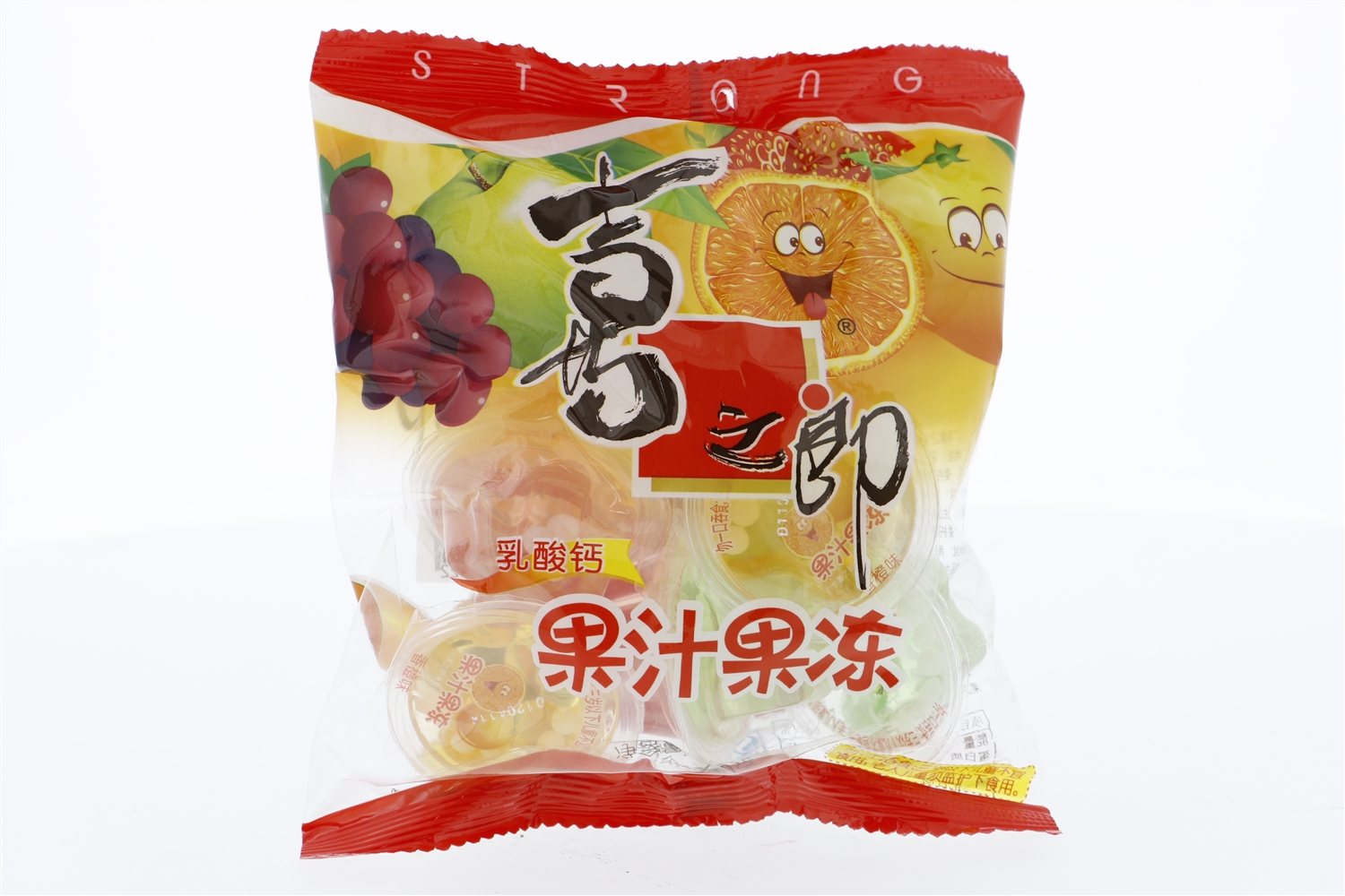 喜之郎乳酸钙果汁果冻150g/袋