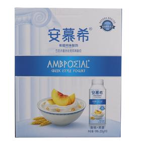 安慕希希腊风味酸奶—黄桃燕麦味200g*10