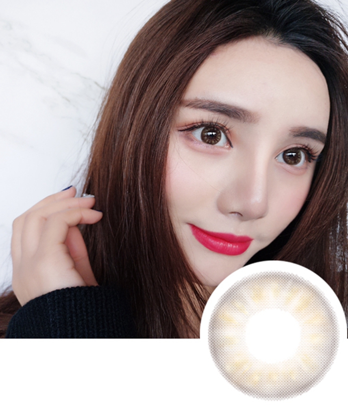 i-codi 非离子材质 糖果棕色 - 桔子正品美瞳网