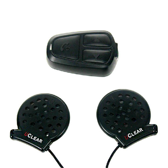 优克无麦管维迈通摩托车头盔蓝牙耳机声控骑士