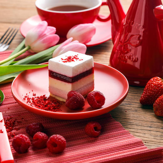 树莓夏朵  树莓/巧克力/芝士生日蛋糕  聚会点心 商品图1