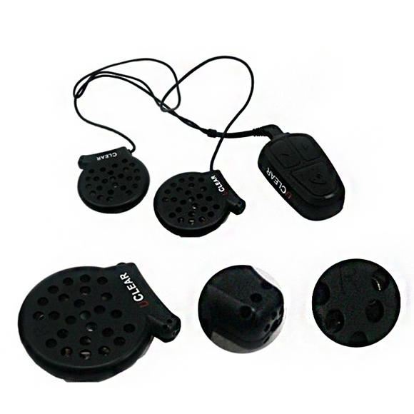 优克无麦管维迈通摩托车头盔蓝牙耳机声控骑士