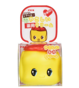 日本fueki福而可婴儿润肤宝宝霜马油护肤品幼儿童面霜保湿小黄鸭50g