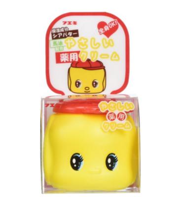 日本fueki福而可婴儿润肤宝宝霜马油护肤品幼儿童面霜保湿小黄鸭50g 商品图0