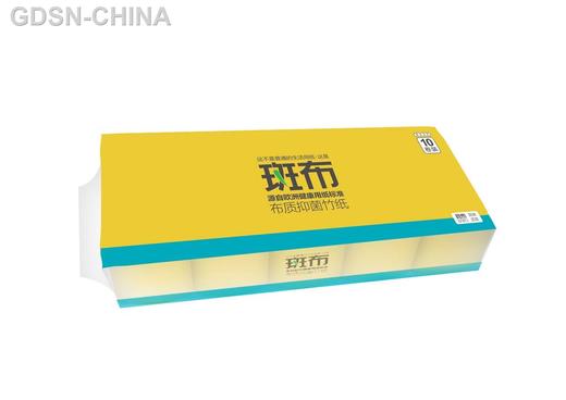 斑布1250g*10卷彩色系列有芯有膜卷纸（BCJ125A10） 商品图0