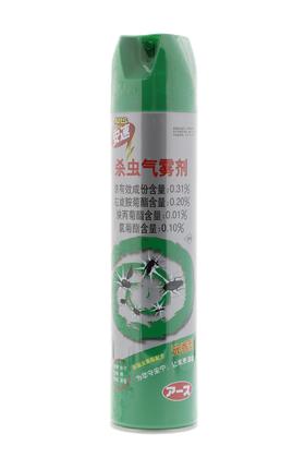 日本安速杀虫气雾剂无味型600ml瓶蚊子蟑螂跳蚤螨虫家用杀虫喷雾