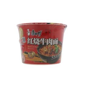 康师傅红烧牛肉面110克/桶12桶/箱