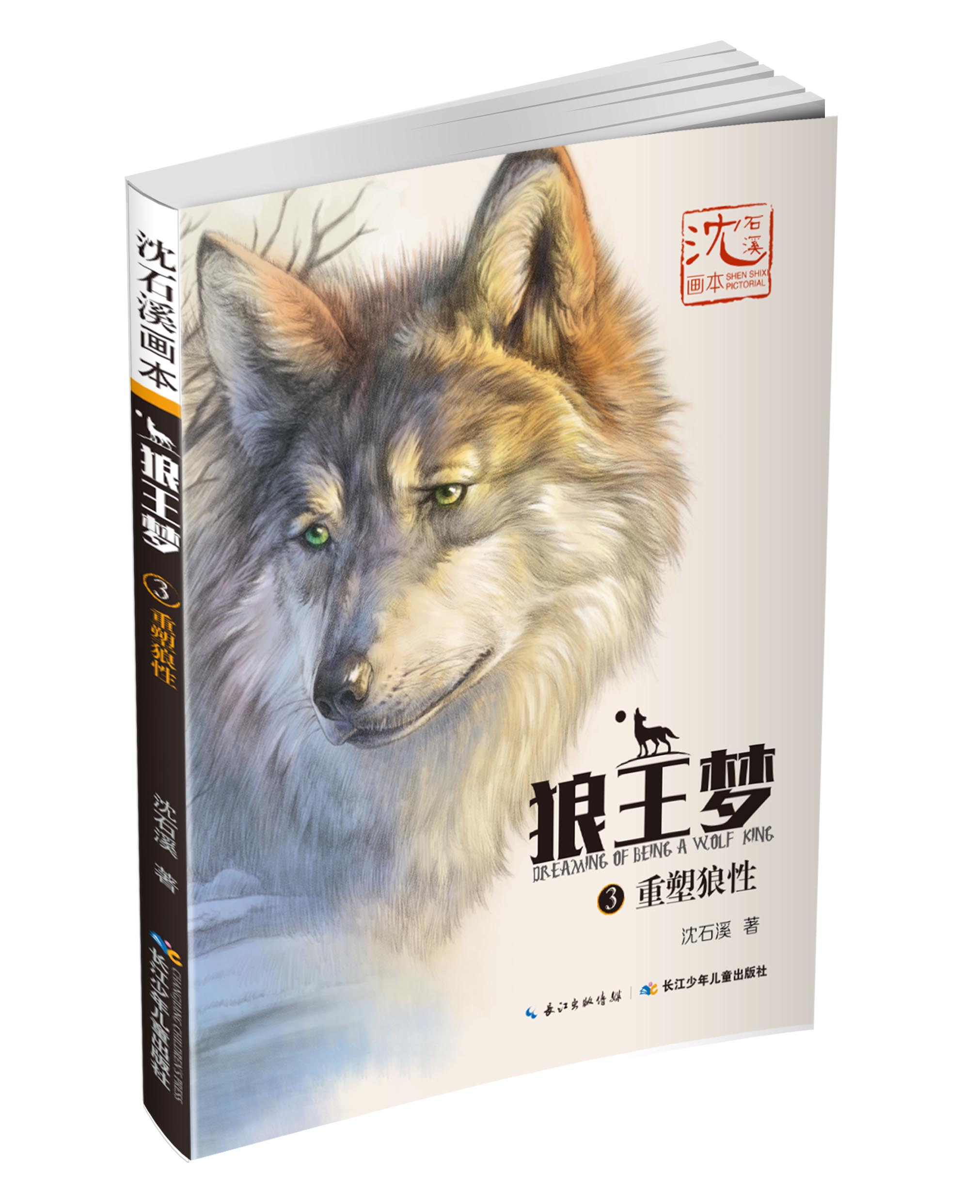 狼王梦正版包邮沈石溪 全套4册 课外书 六年级 动物小说全集 课外阅读