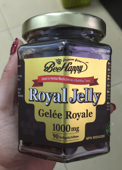 bee happy royal jelly蜂王浆胶囊1000mg 90粒